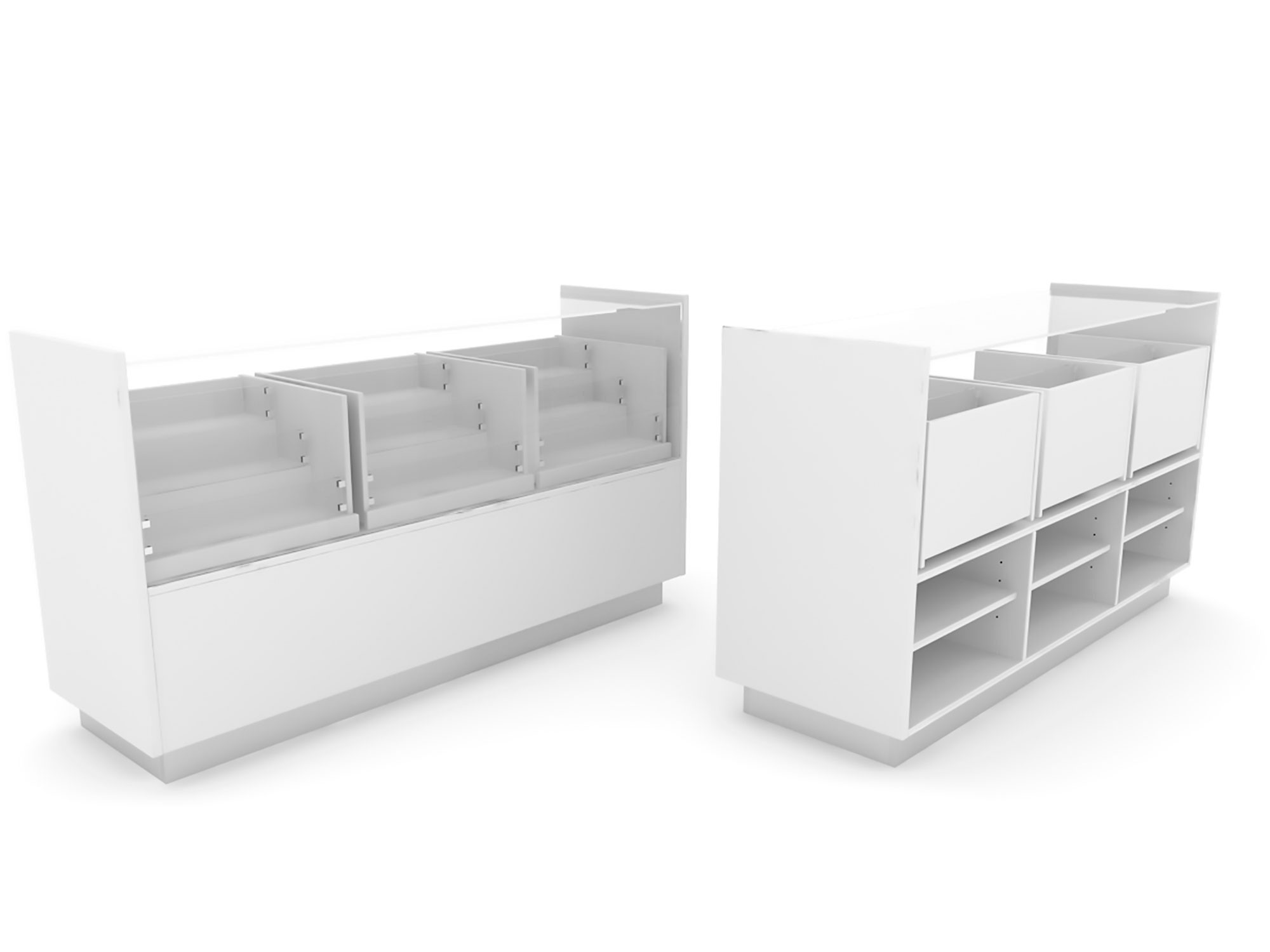 MODULO VITRINA ESCALERA 1800
