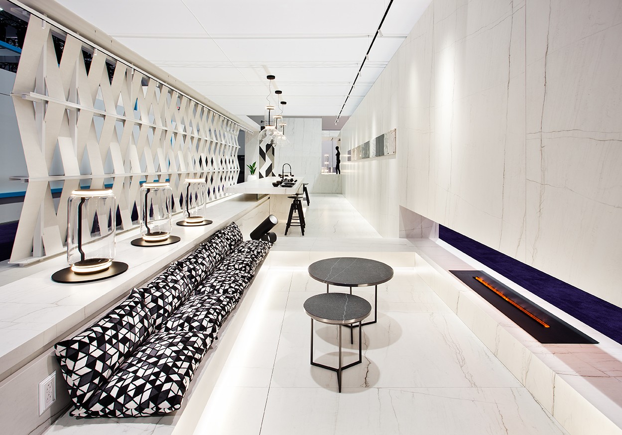 FUSTECMA colabora en la realización del Stand premiado de NEOLITH en la feria Kitchen & Bath Industry Show (KBIS)