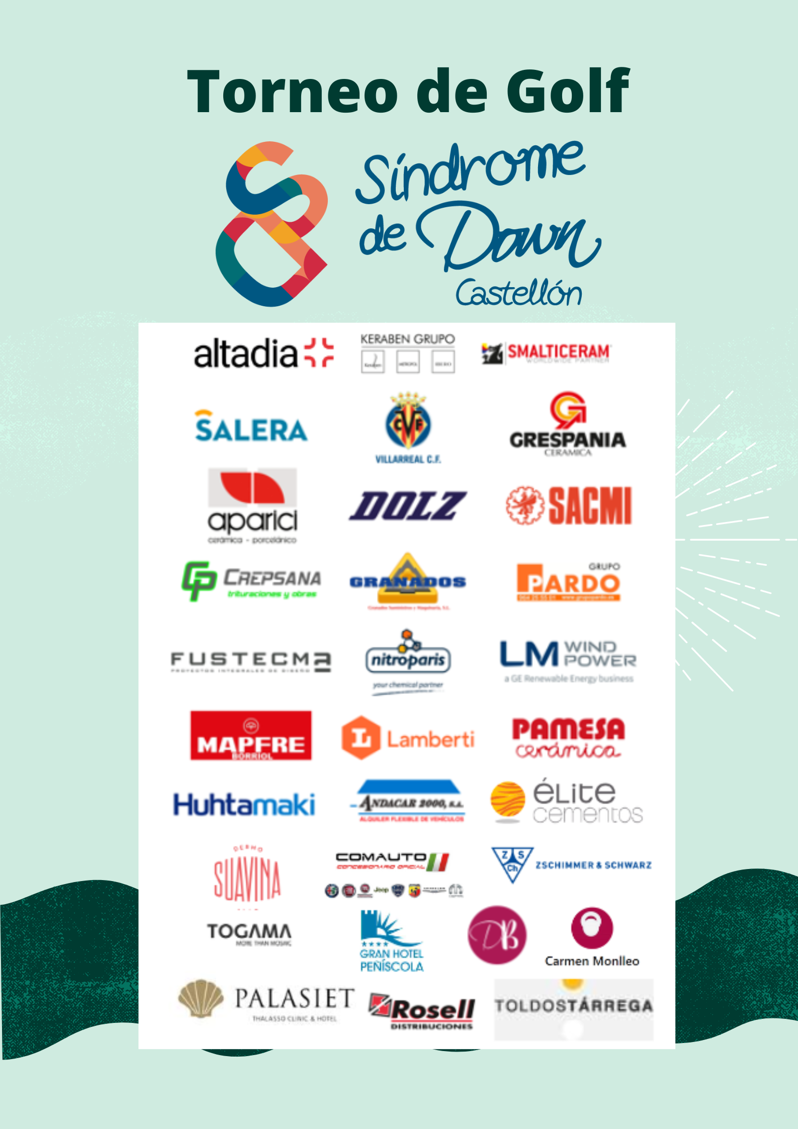 Se celebra la 15ª edición del Torneo de Golf "Síndrome de Down Castellón 2022" Se celebra la 15ª edición del Torneo de Golf