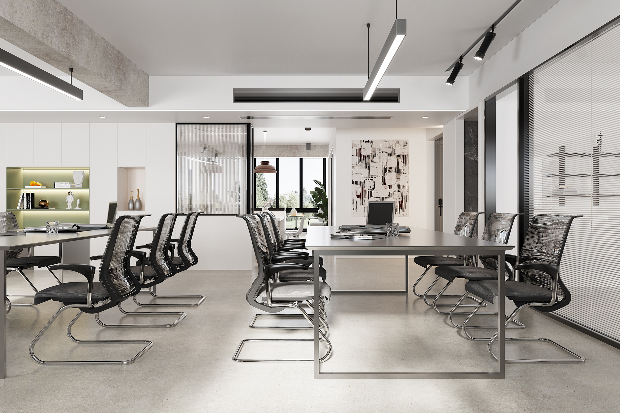 Proyectos 3D interiorismo en Oficinas y Centros de Trabajo.